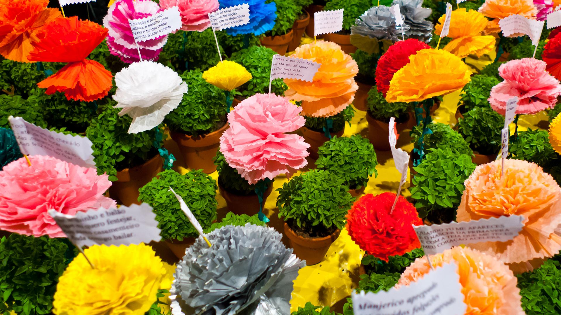 Santos populares, diversão antes da moda do verão