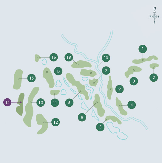 Faldo Course - Hole 14