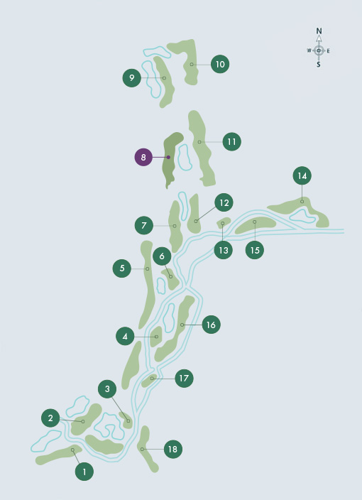 O'Connor Jnr. Course - Hole 8