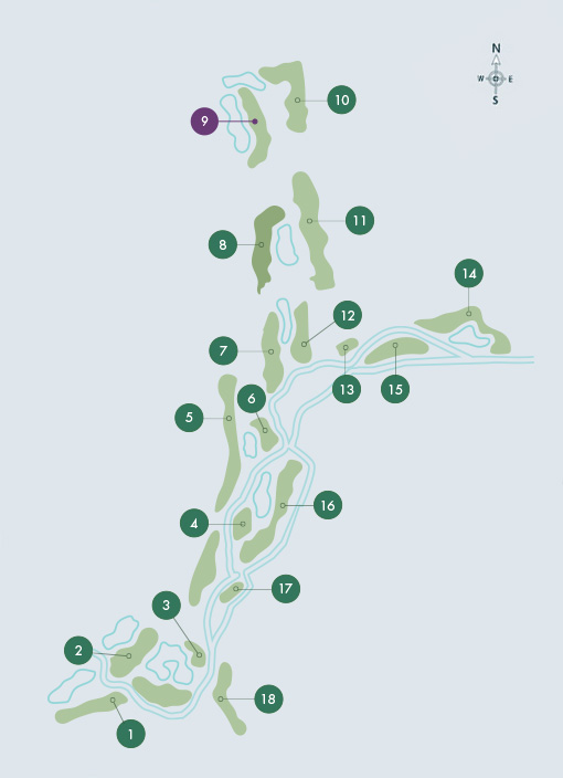 O'Connor Jnr. Course - Hole 9